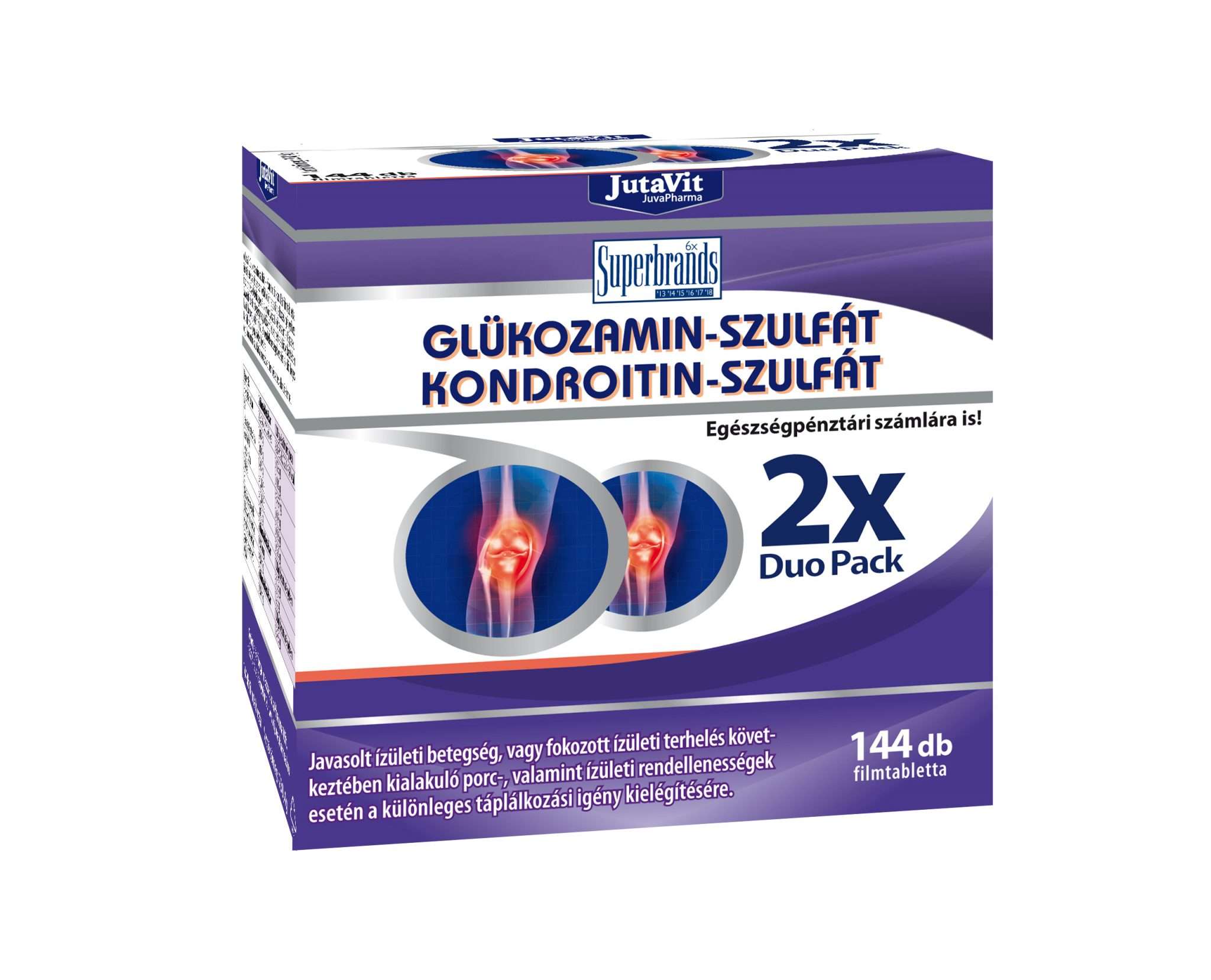 JutaVit Glükozamin+Kondroitin+MSM filmtabletta x - izületre
