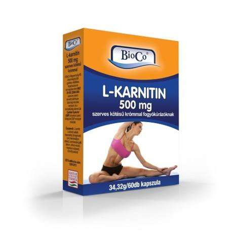 L-karnitin (60 kapszula) - soleotech.fr